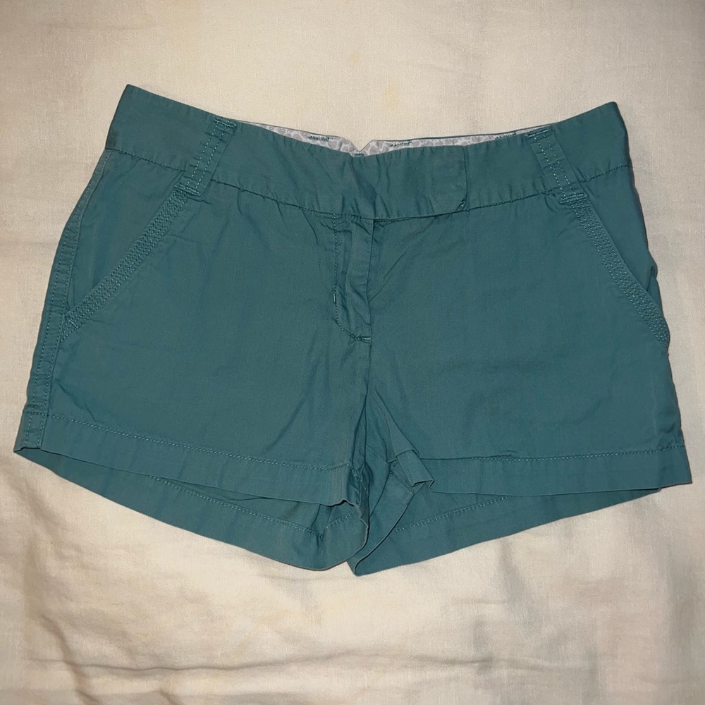 Jcrew size 4 sage green broken-in chino